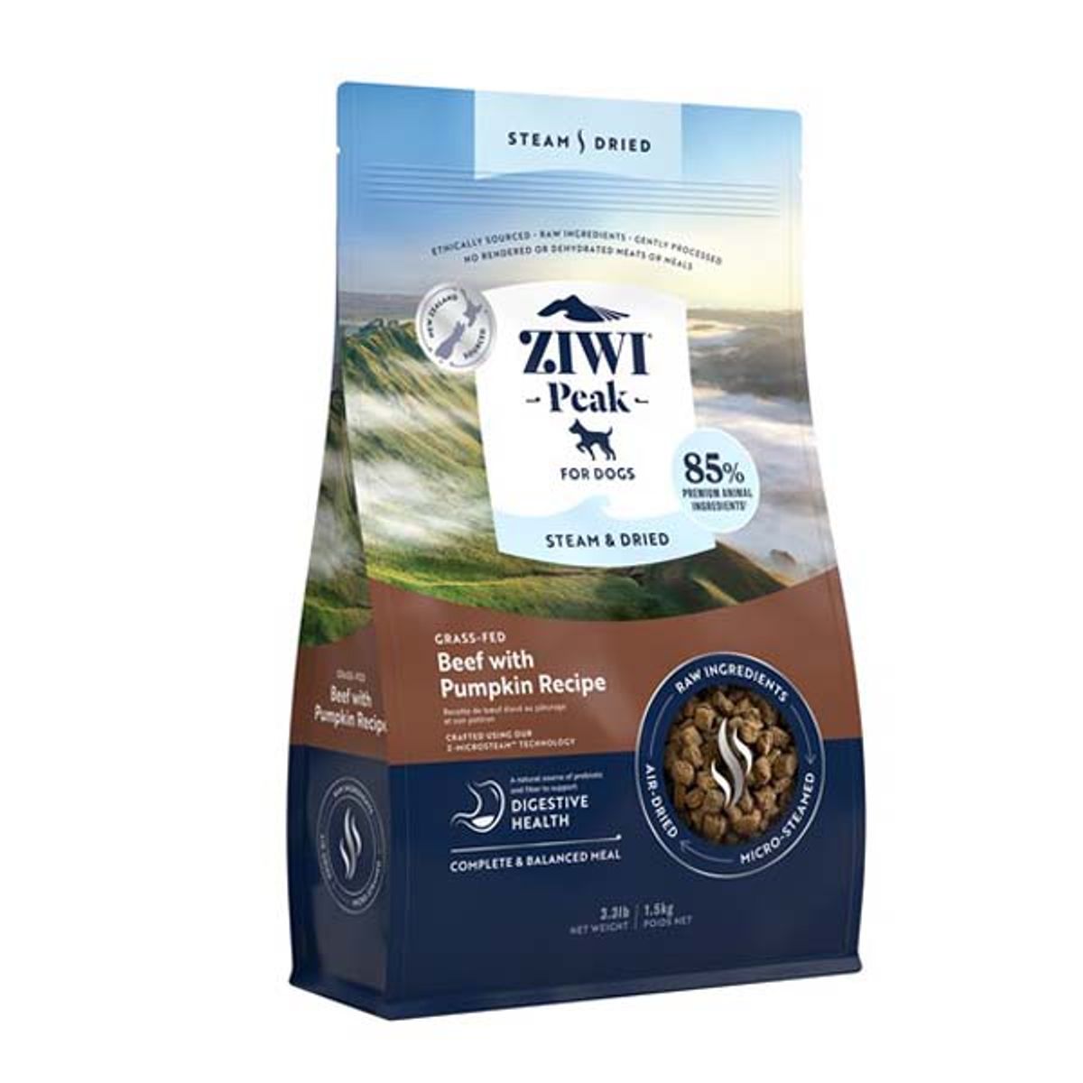 ZiwiPeak hundefoder - okse, 1,5kg