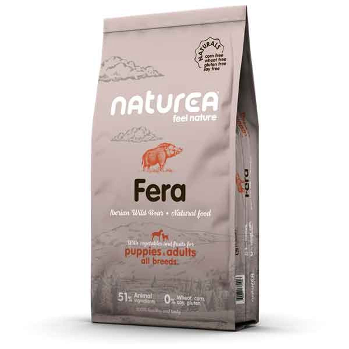 Naturea Naturals Fera Wild boar, 2kg