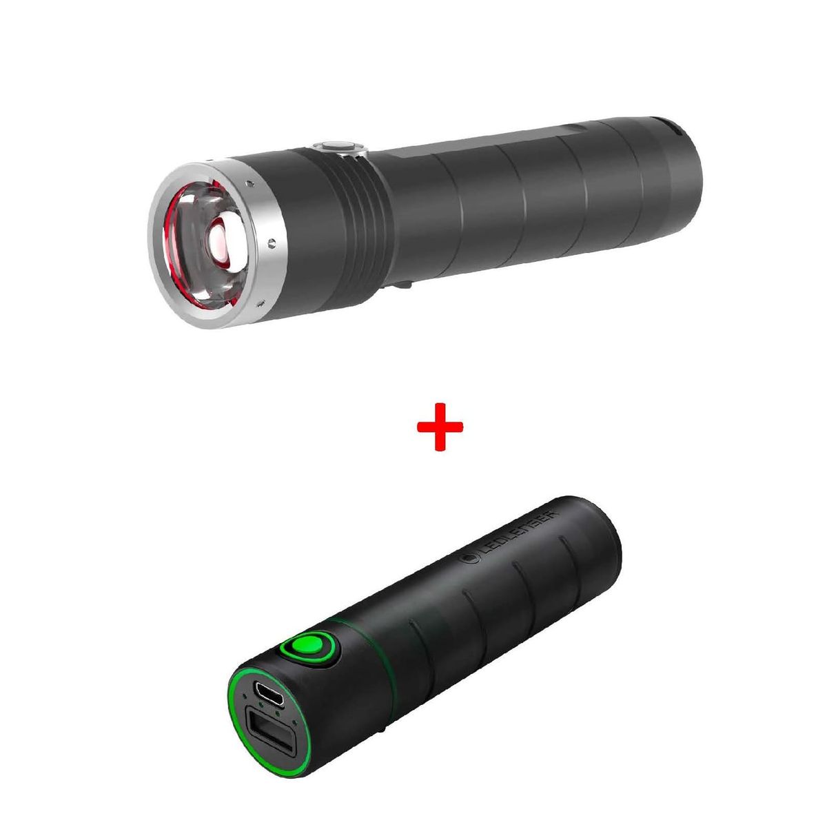 LedLenser Lommelygte MT10 & Powerbank Flex3