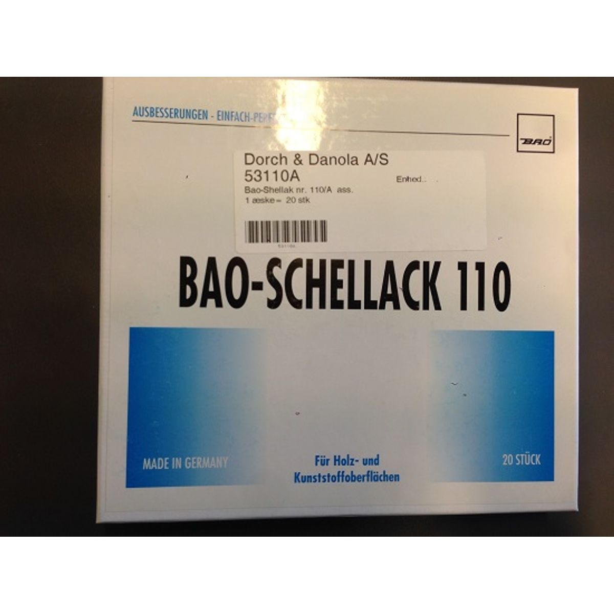 Bao-Shellak nr. 110/A ass