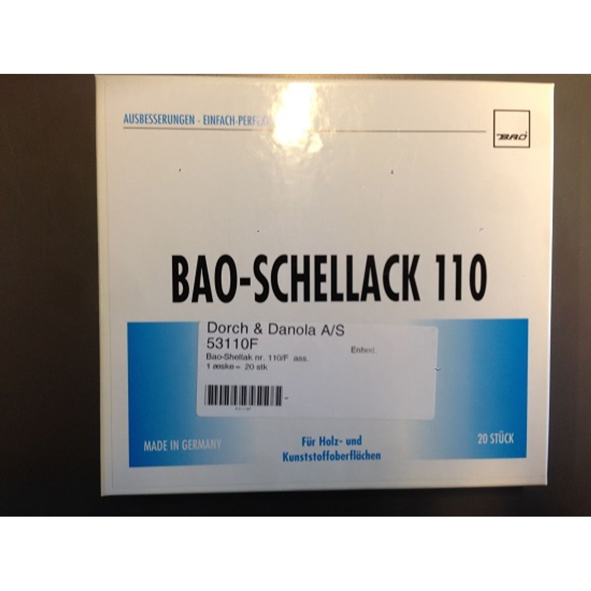 Bao-Shellak nr. 110/F ass.