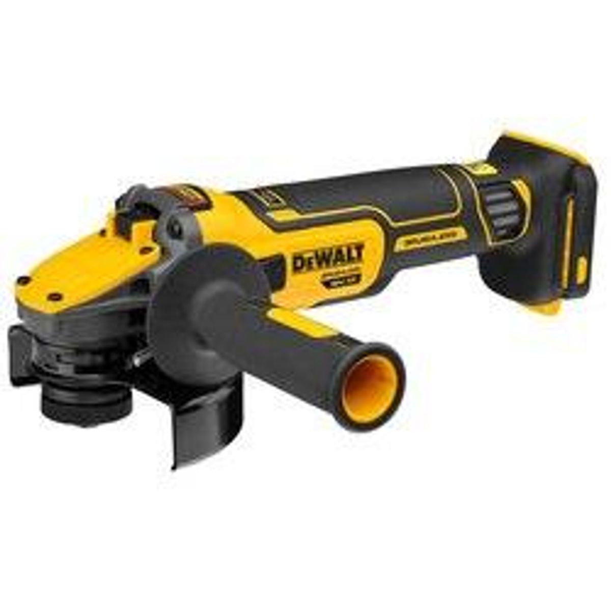 DeWalt 18V XR 125 mm vinkelsliber med FLEXVOLT ADVANTAGE - uden batteri/lader