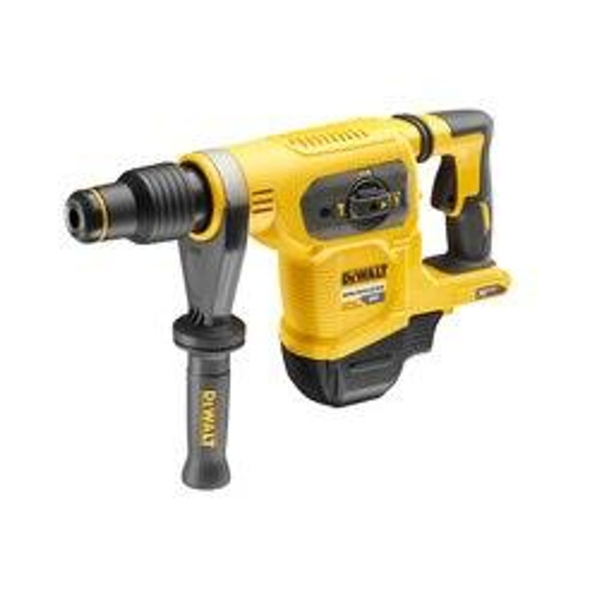 DeWalt 54V XR FLEXVOLT kulløs SDS-MAX hammer med 3 funktioner, løs enhed