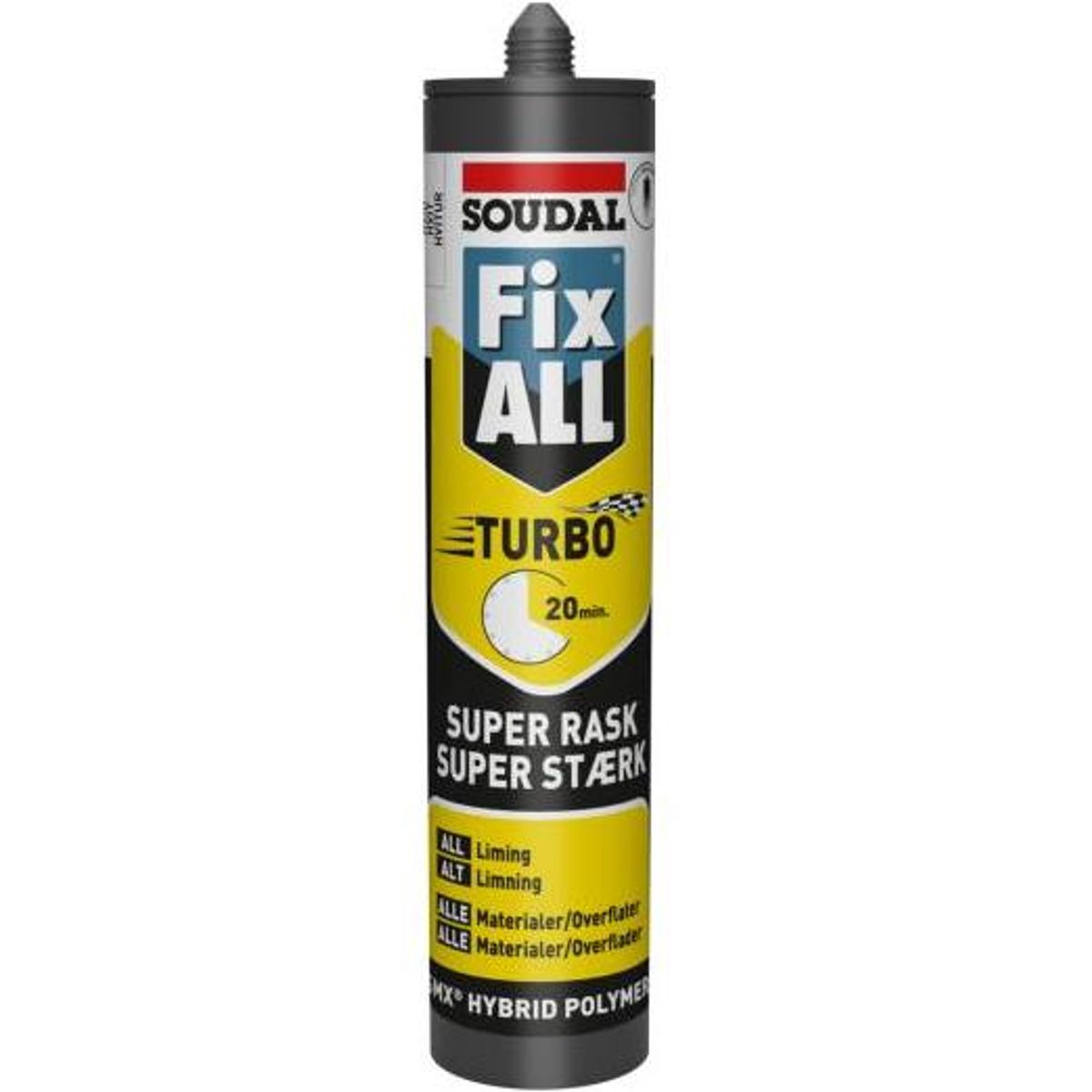 Soudal Fix ALL ® - MS Polymer Fix ALL ® Turbo 290ml Hvid