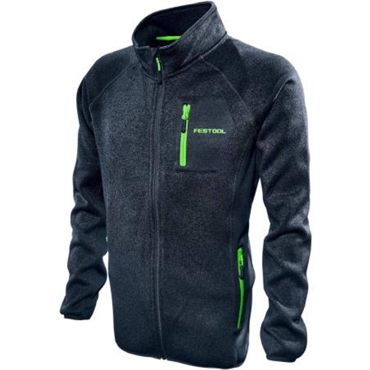 Festool cardigan i softshell/fleece Str. L