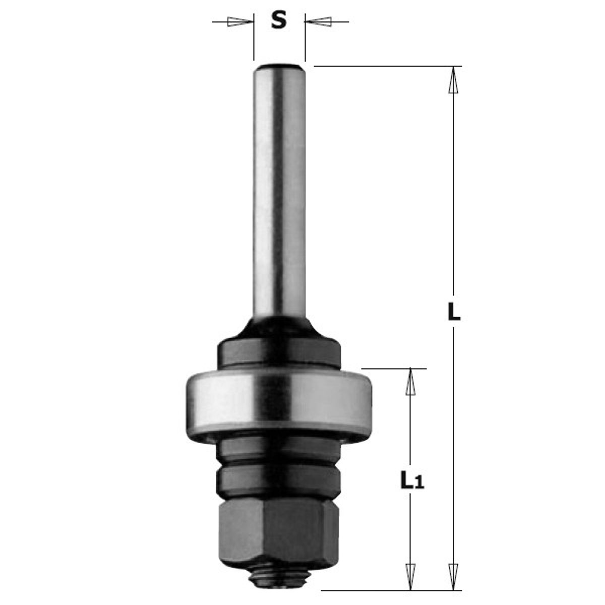 CMT Spindel t. slidsfr. m/leje K8