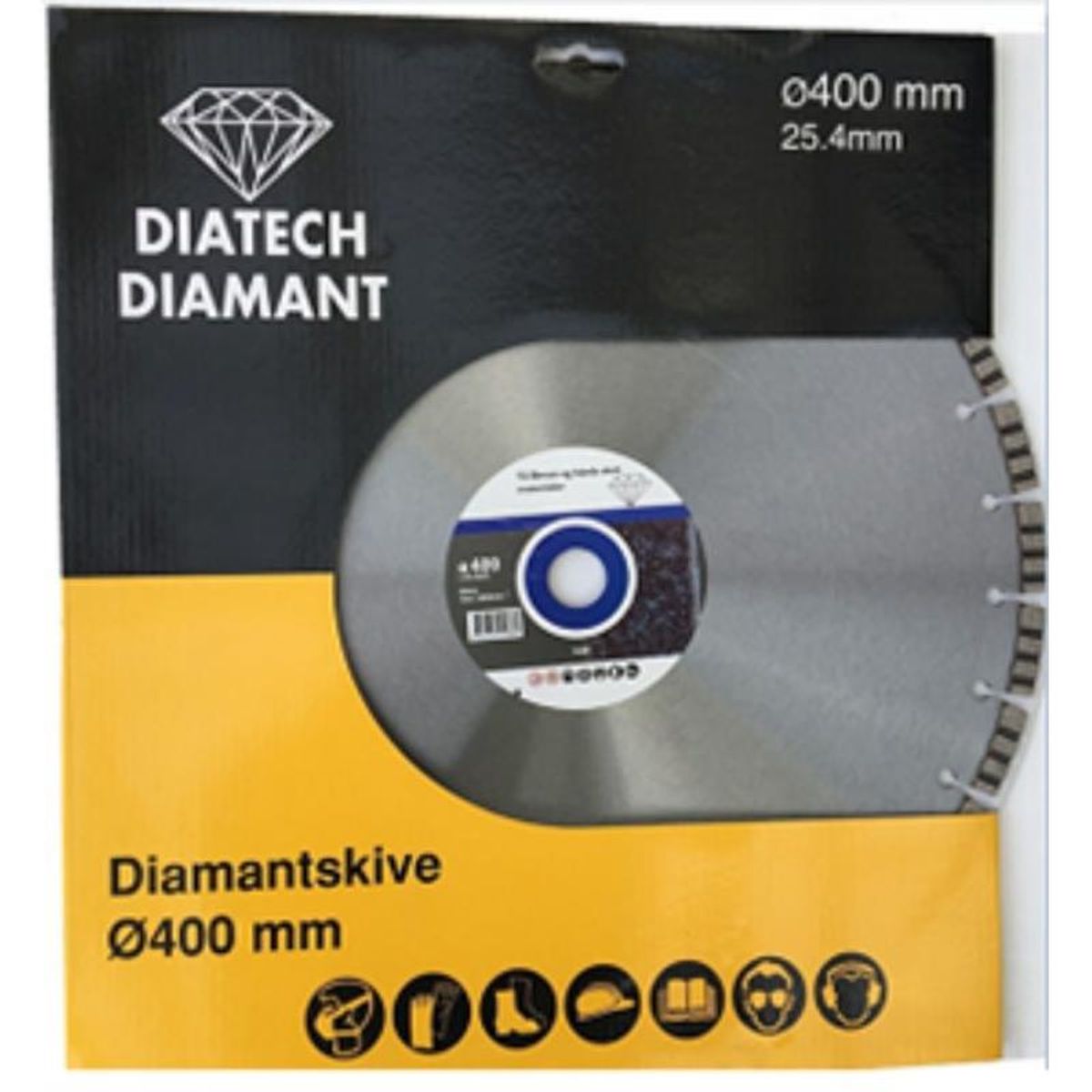 Diatech Turbo Diamantklinge 400 mm til beton