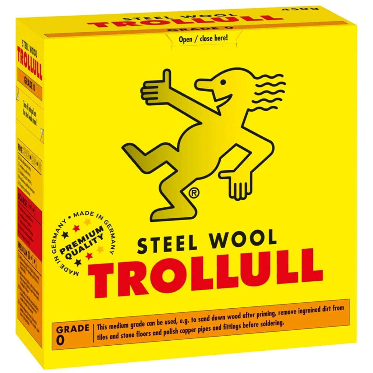 Trollull Ståluld 450g nr. 3