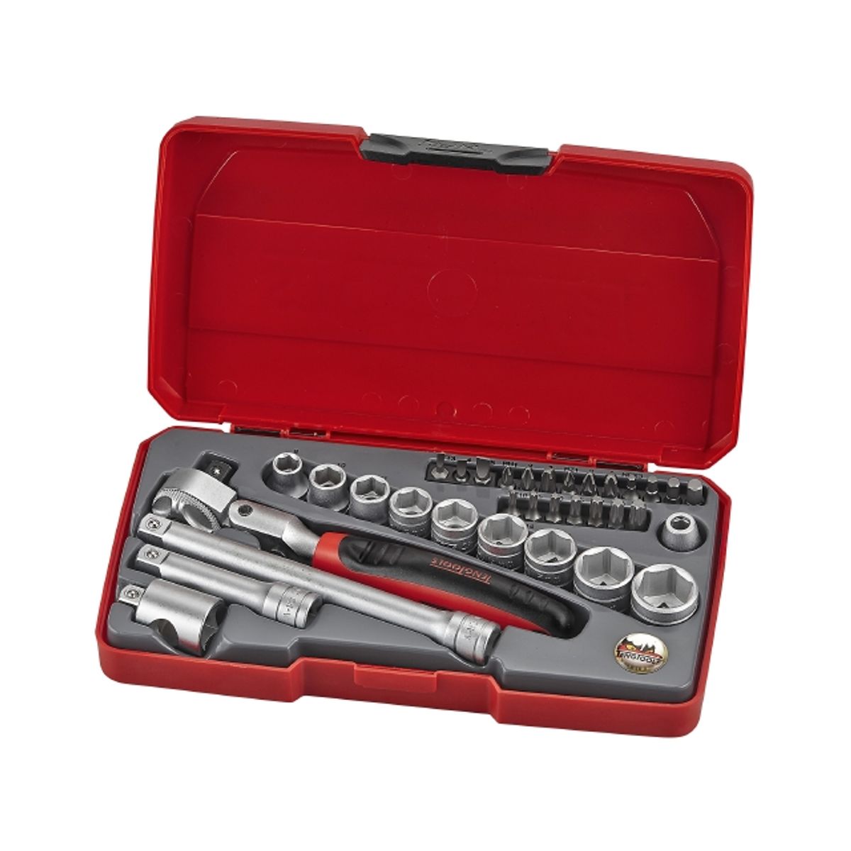 Teng Tools Topnøglesæt 3/8" T3834S med 34 dele