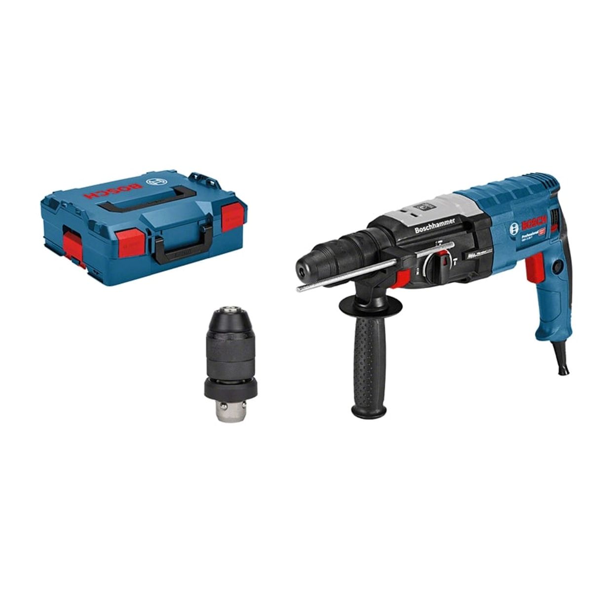 Bosch Borehammer GBH 2-28 F Professional med SDS-plus, i L-BOXX