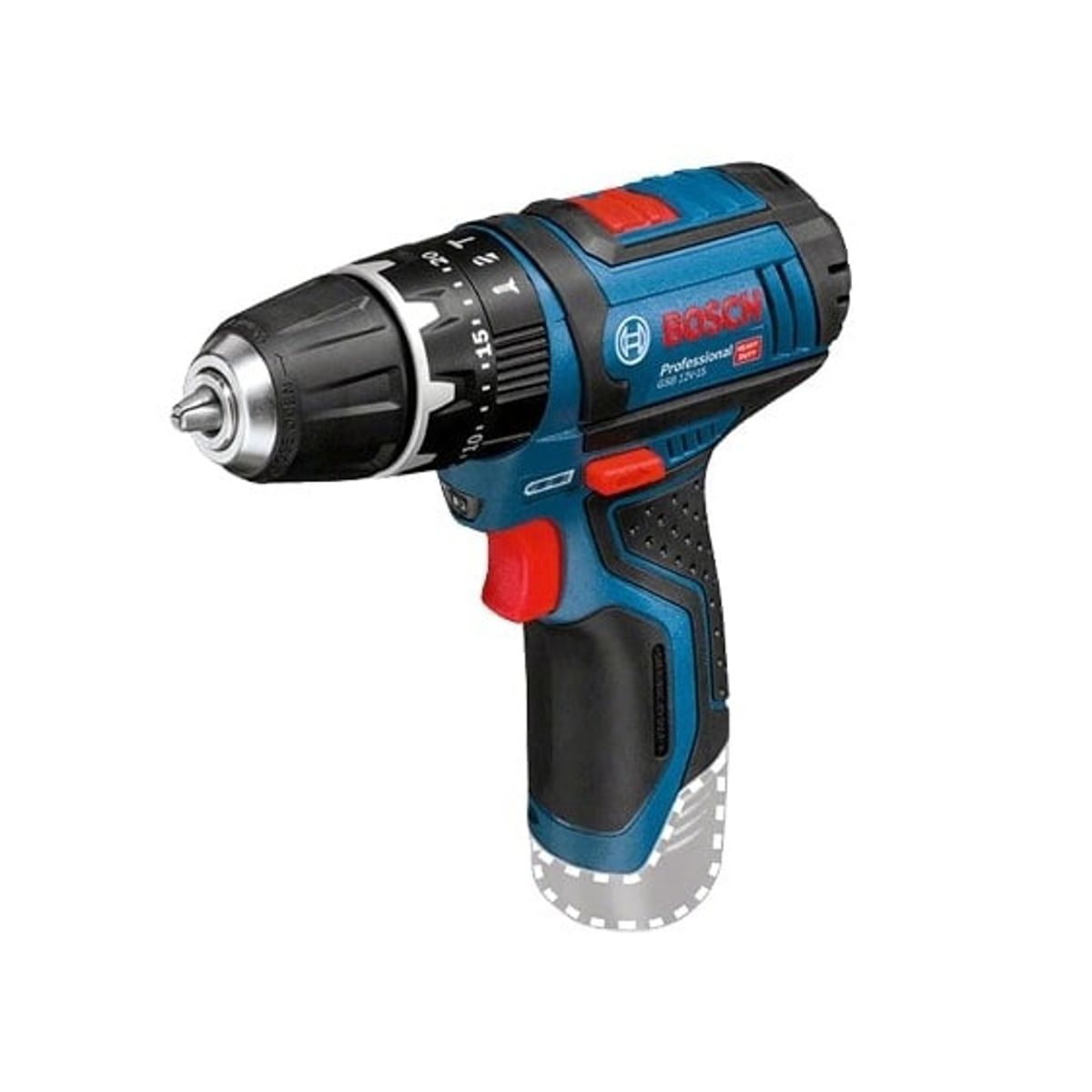 Bosch Akku slagboremaskine GSB 12V-15 Professional (solo)