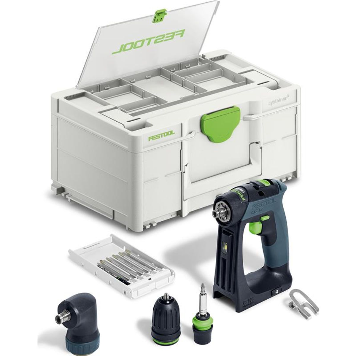 Festool Akku bore-/skruemaskine CXS 18-Basic-Set