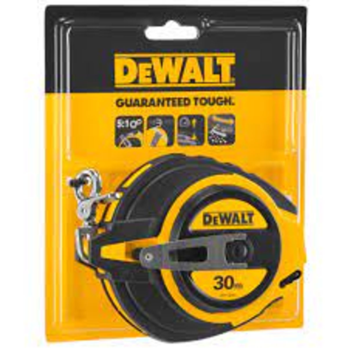 DeWalt BÅNDMÅL STÅL 30M, 9,5MM