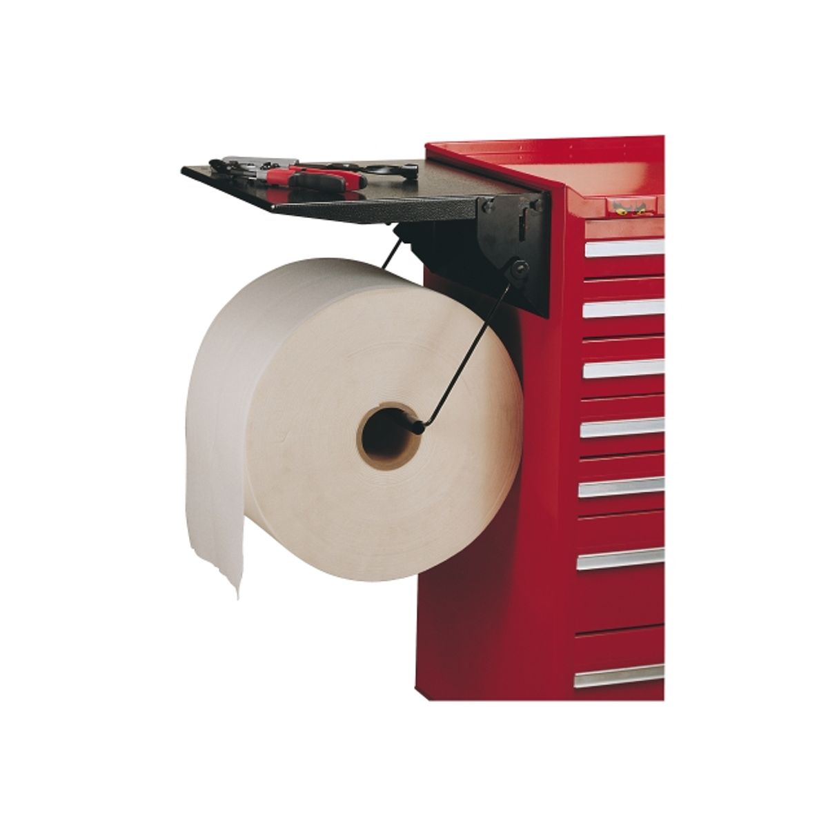 Teng Tools sidebord og papirholder TCA01 til Teng Tools montørvogne