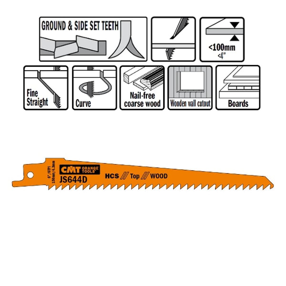 Bajonetklinge 150mm HCS Top