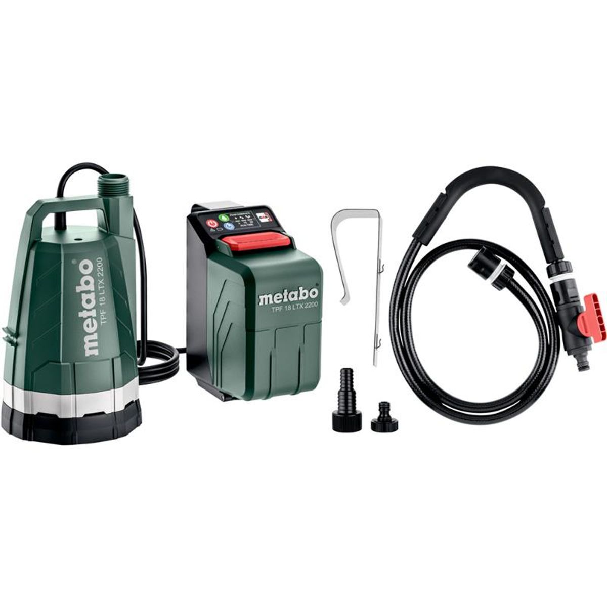 Metabo Akku-dyk- og regnvandstøndepumpe TPF 18 LTX 2200