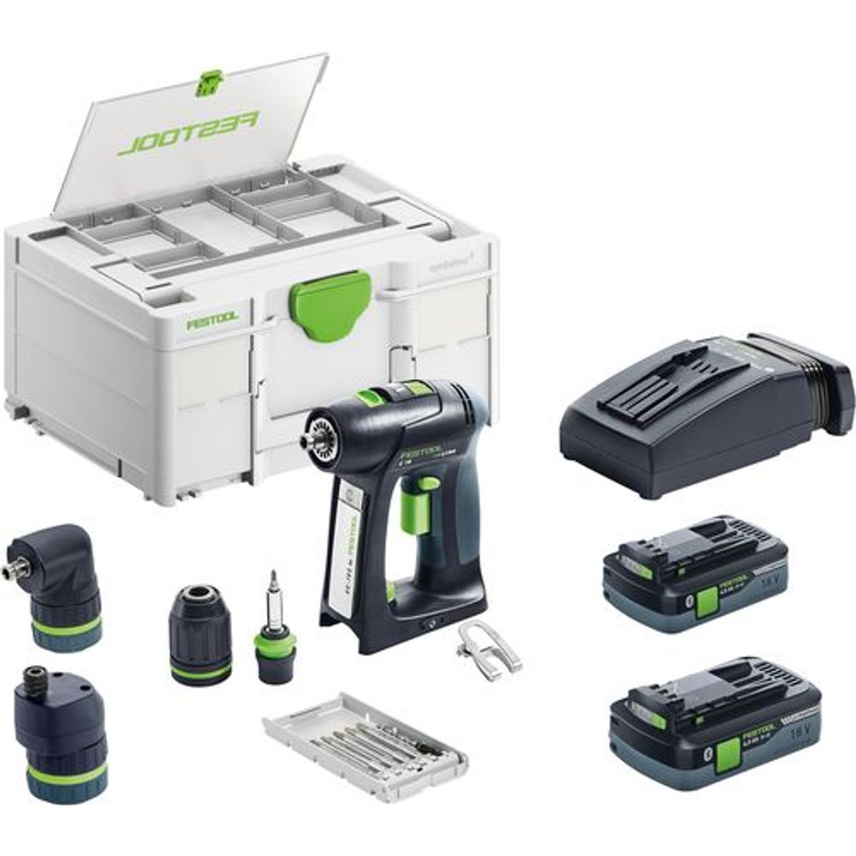 Festool Akku bore-/skruemaskine C 18 HPC 4,0 I-Set