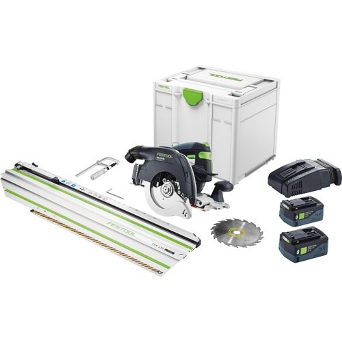 Festool Akku rundsav HKC 55 5,0 EBI-Set-FSK 420