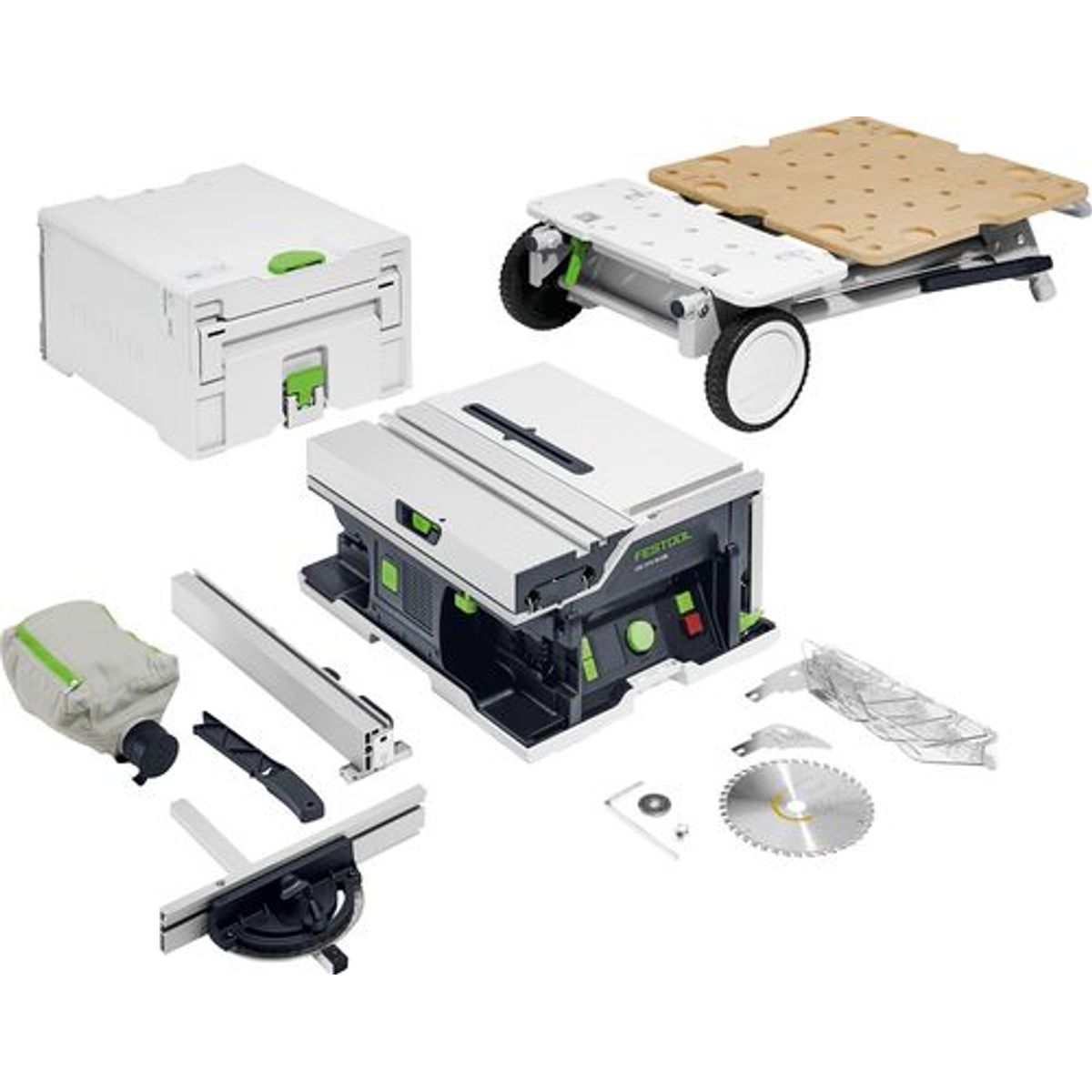 Festool Akku bordrundsav CSC SYS 50 EBI-Basic-Set