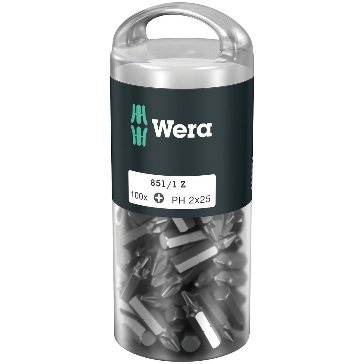 Wera 851/1 Z DIY 100 bits, PH 2 x 25mm 100 stk.