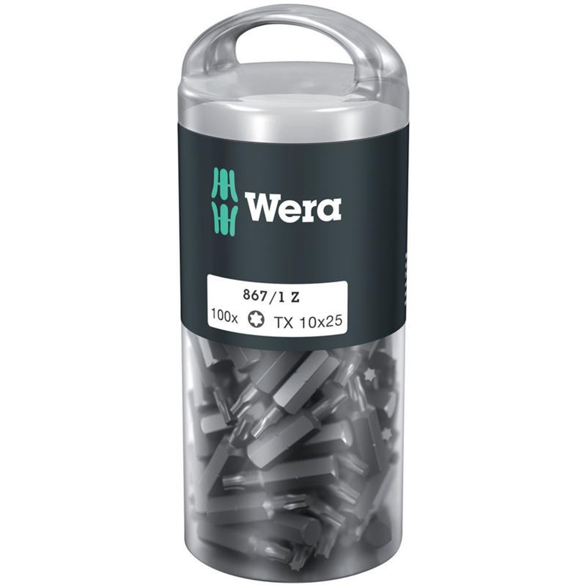 Wera 867/1 TORX ® bits DIY TZ10 25mm 100 stk.