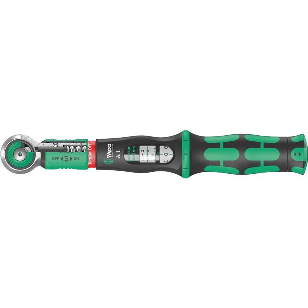 Wera momentnøgle med 1/4"-firkanttilslutning, 2-12 NmSafe-Torque A 1