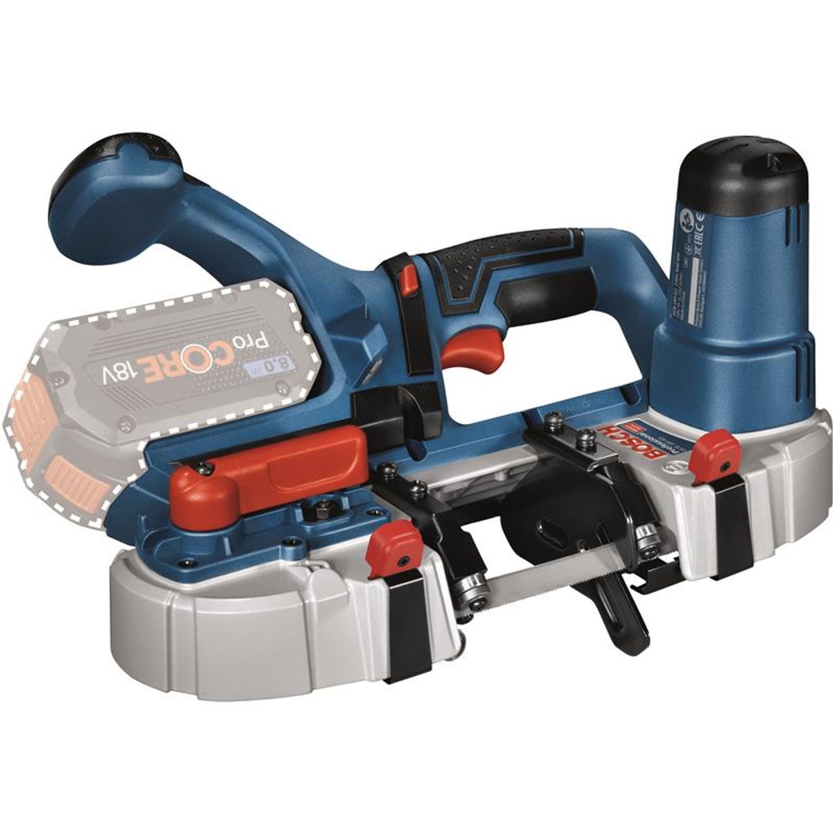 Bosch Akku båndsav GCB 18V-63 Solo