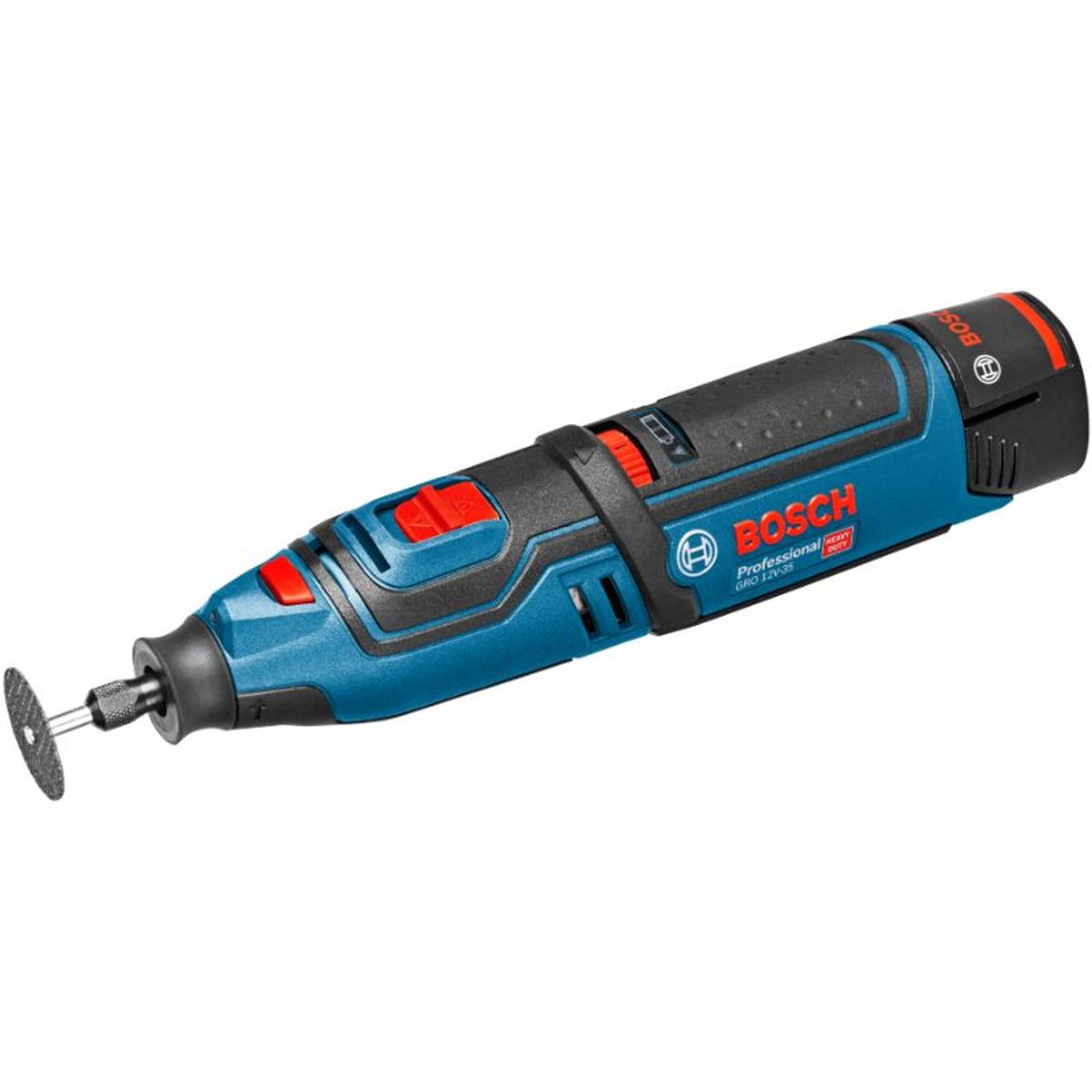 Bosch AKKU-MULTIVÆRKØJ GRO 12V-35 2X2AH L-boxx