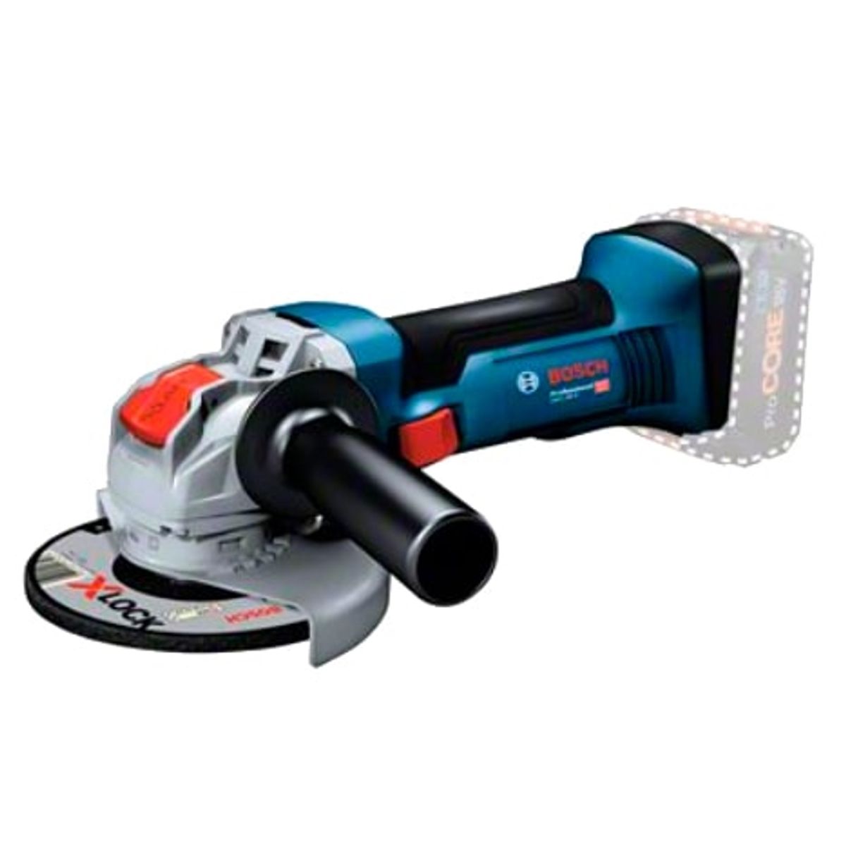 Bosch akku Vinkelsliber GWX 18V-8 SOLO X-lock