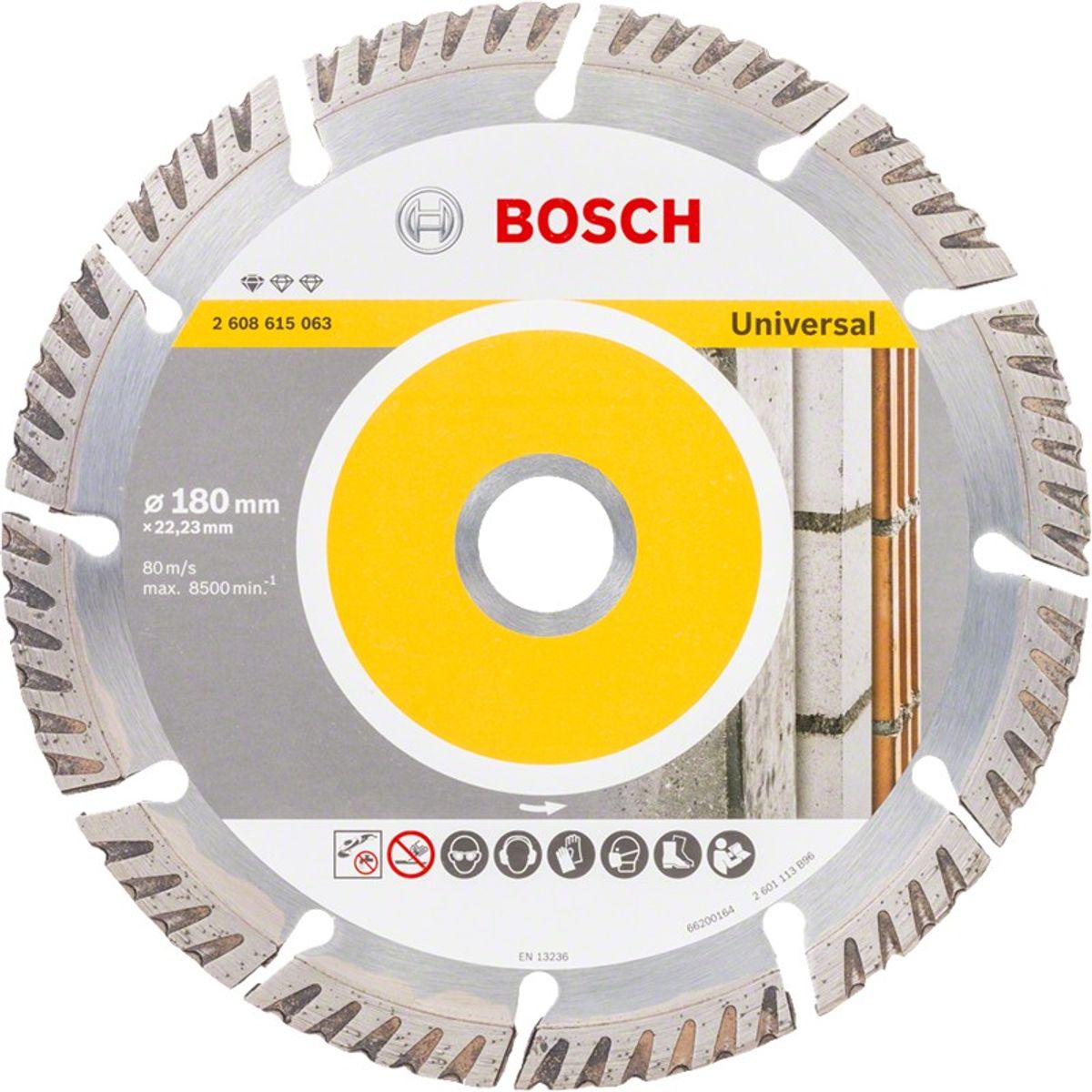 Bosch Diamantskive std univresal 180X22,23mm