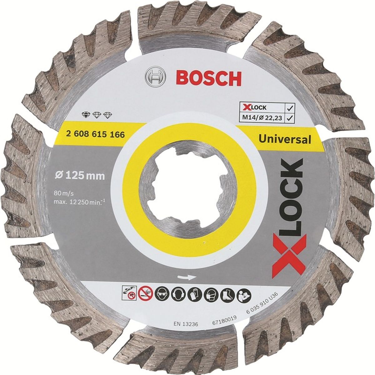 Bosch Diamantskive XL STD Universel 125x22,23mm