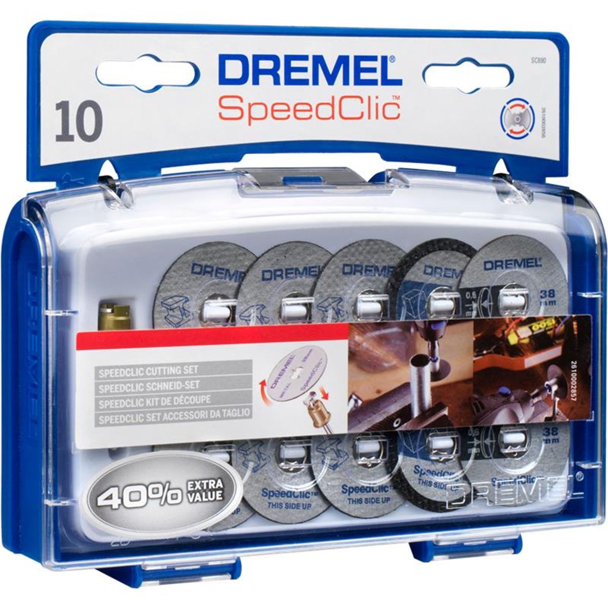 Dremel Skæreskiver SC690 10 stk speedclic sæt