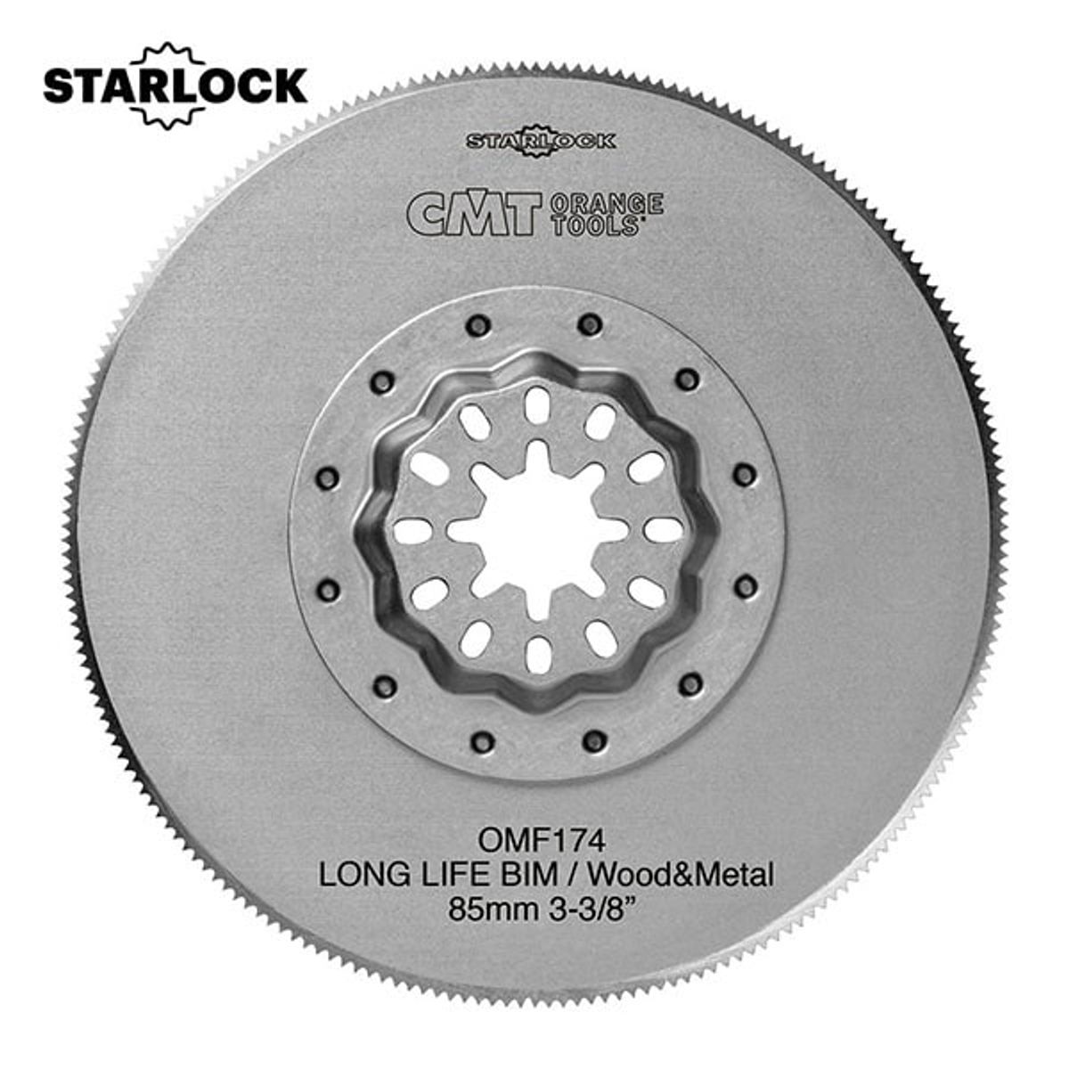 CMT Starlock Ø85mm BIM Træ-Metal (5pk)