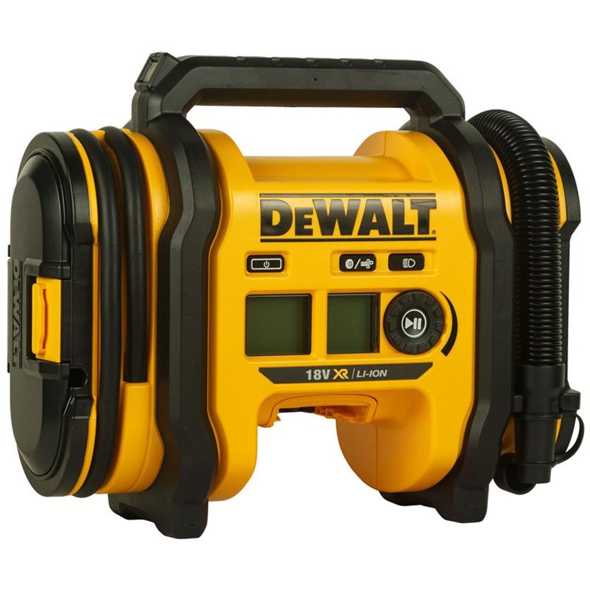 DeWalt 18V XR mini-kompressor med 3 indgange