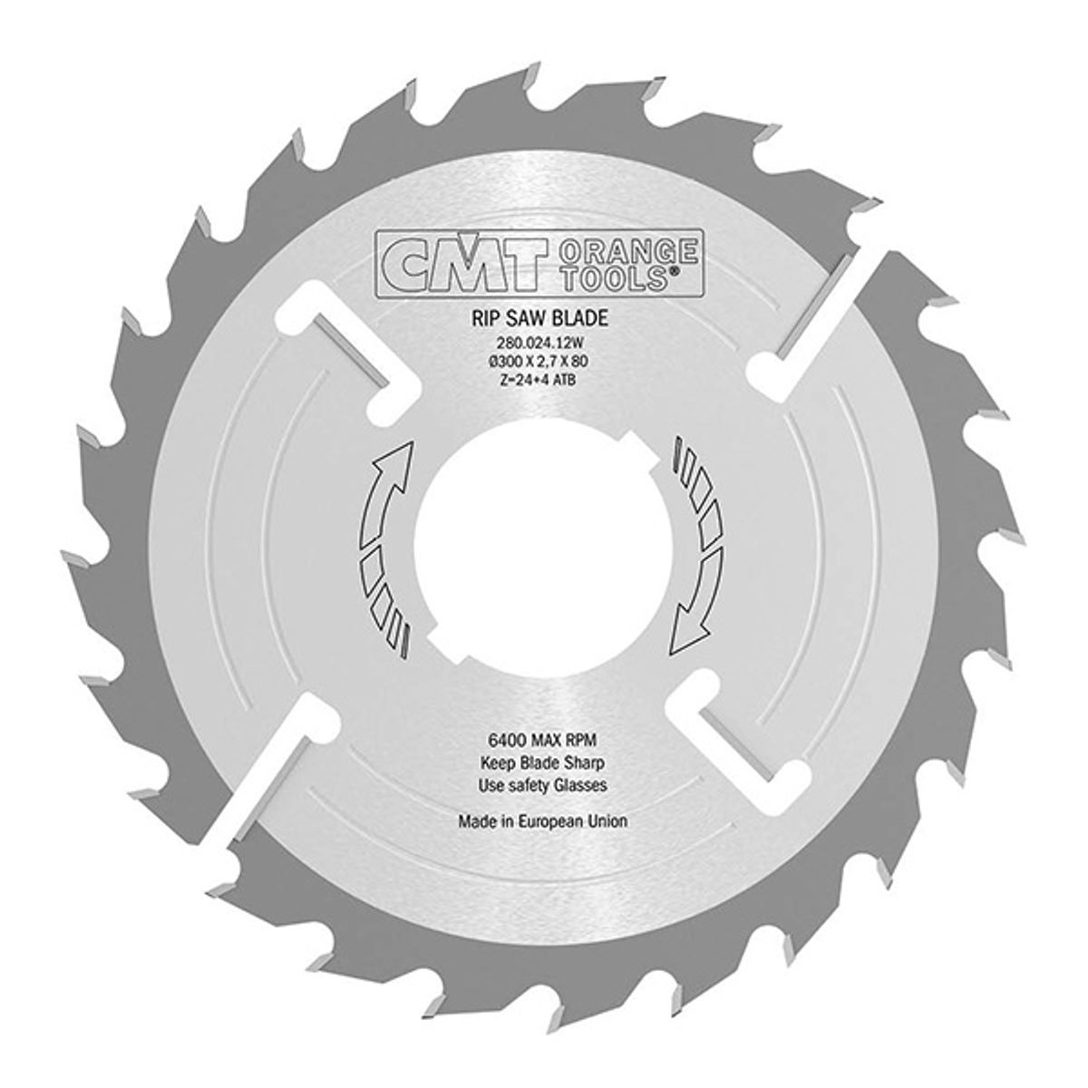 CMT Klinge 180x2,5x40 Z21+3 F