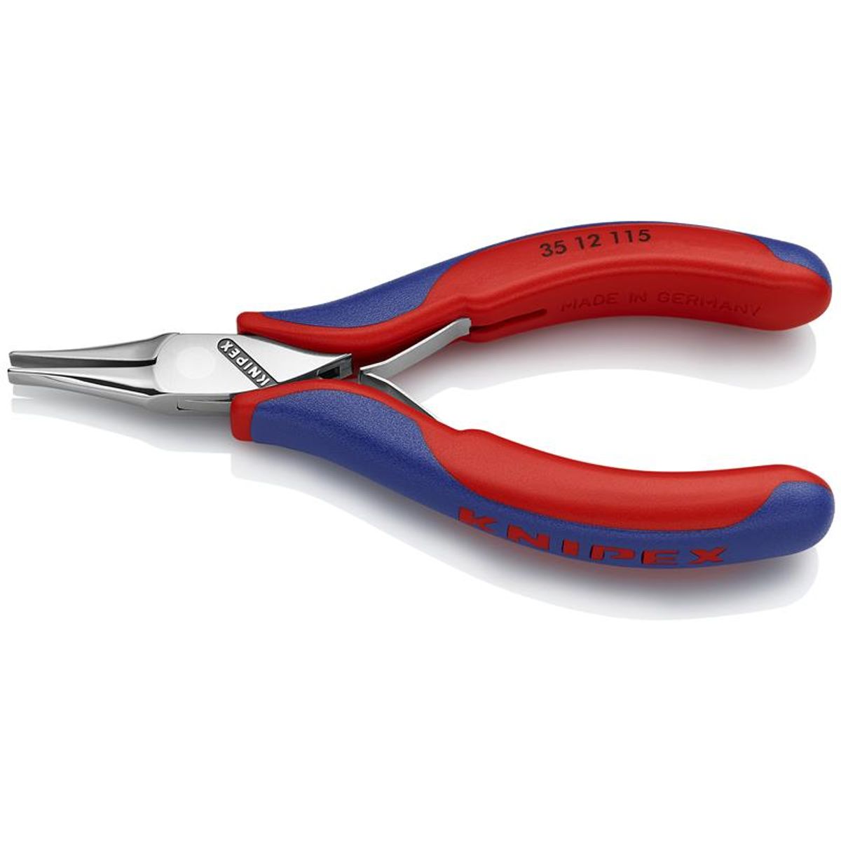 Knipex Elektronik-gribetang med flerkomponent-håndtag 115 mm