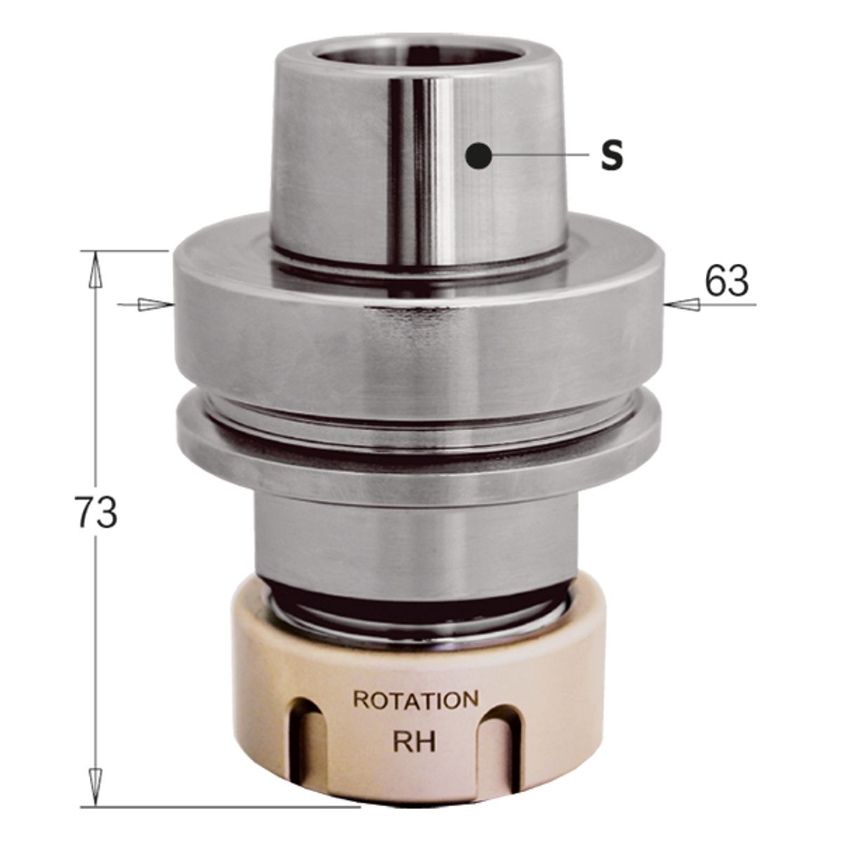 CMT Overfræsepa. HSK-F63 H ER32