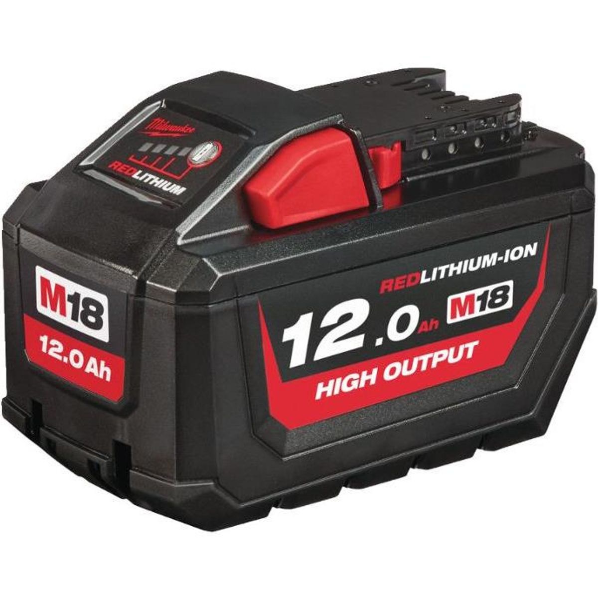 Milwaukee batteri M18 HB12 HO Red Lithium-Ion 18V 12,0 Ah