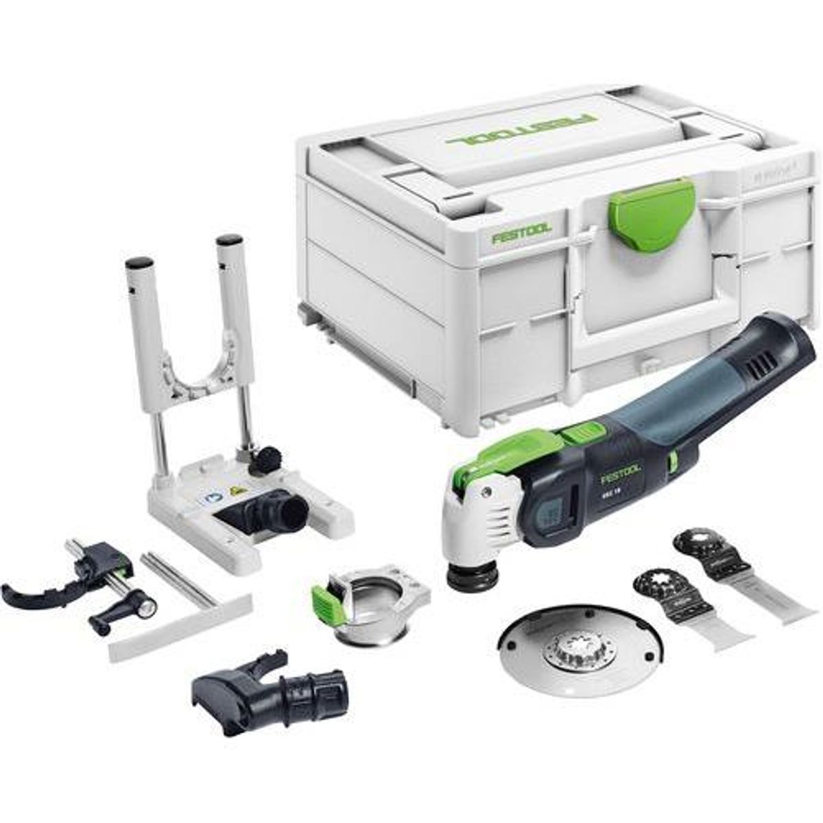 Festool Akku multiværktøj OSC 18 E-Basic-Set VECTURO i Systainer3