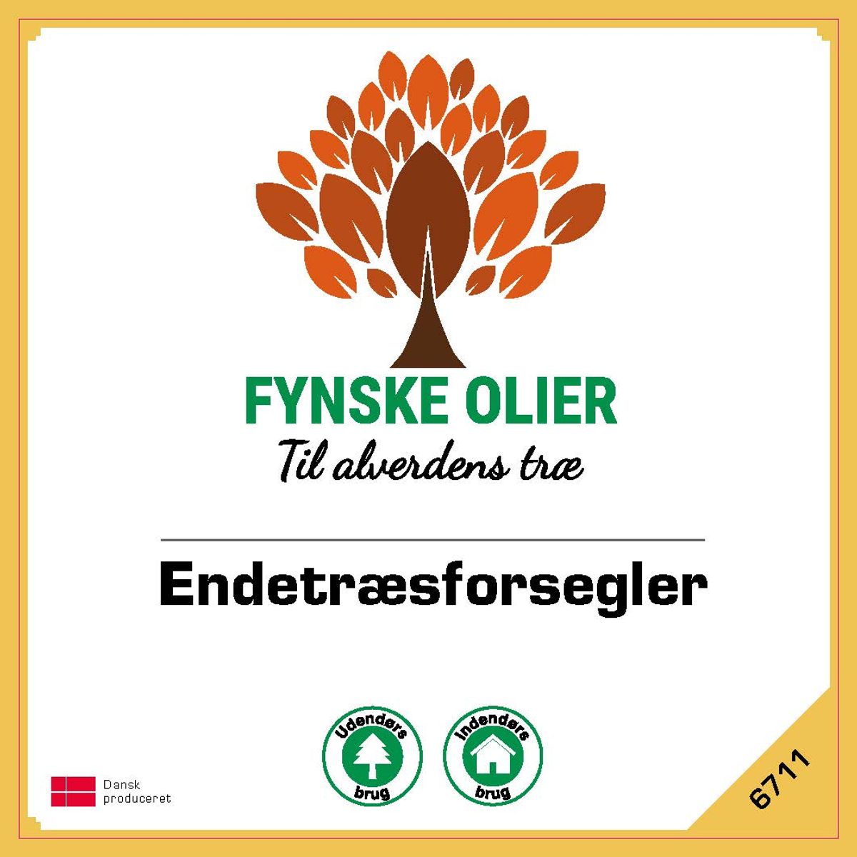 Fynske Olier Endetræsforsegler 500 ml. 6711