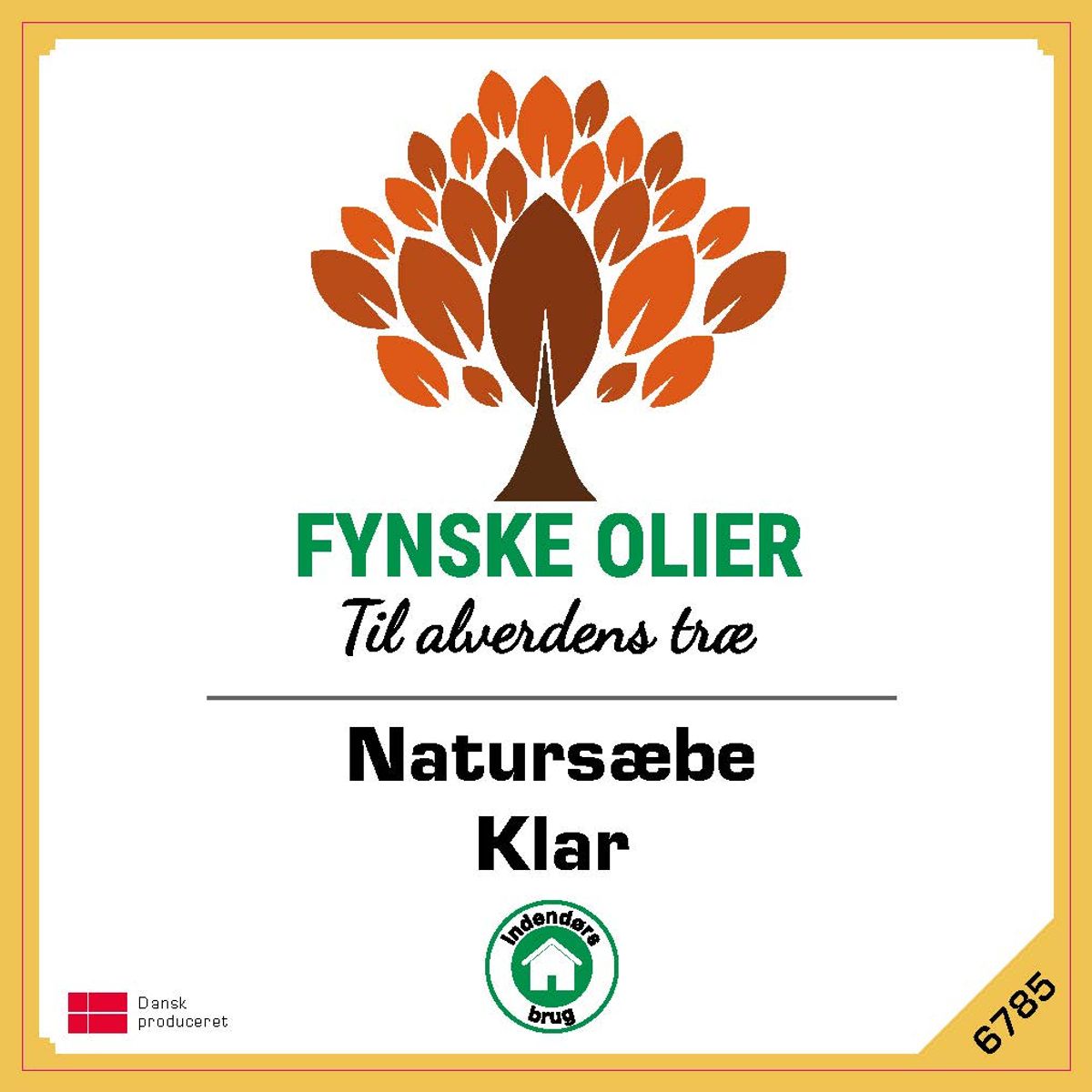 Fynske Olier Natursæbe - Klar 2,5 Liter 6785