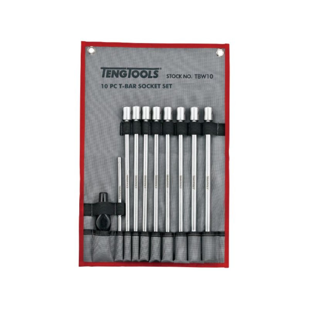 Teng Tools 3/8" Topnøglesæt med T-håndtag TBW10