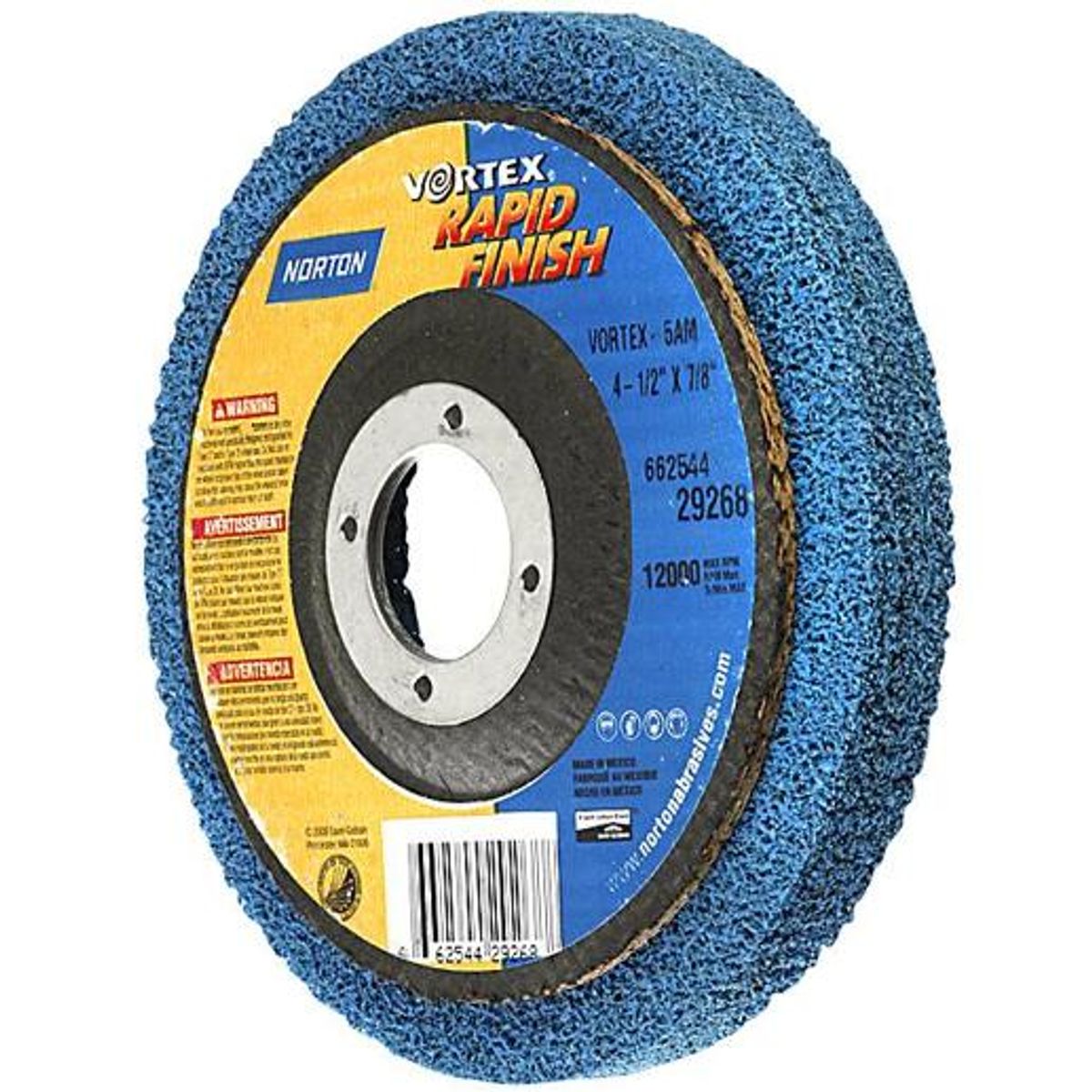 Norton Bear-Tex Rapid Finish VORTEX 115x13x22mm 5AM