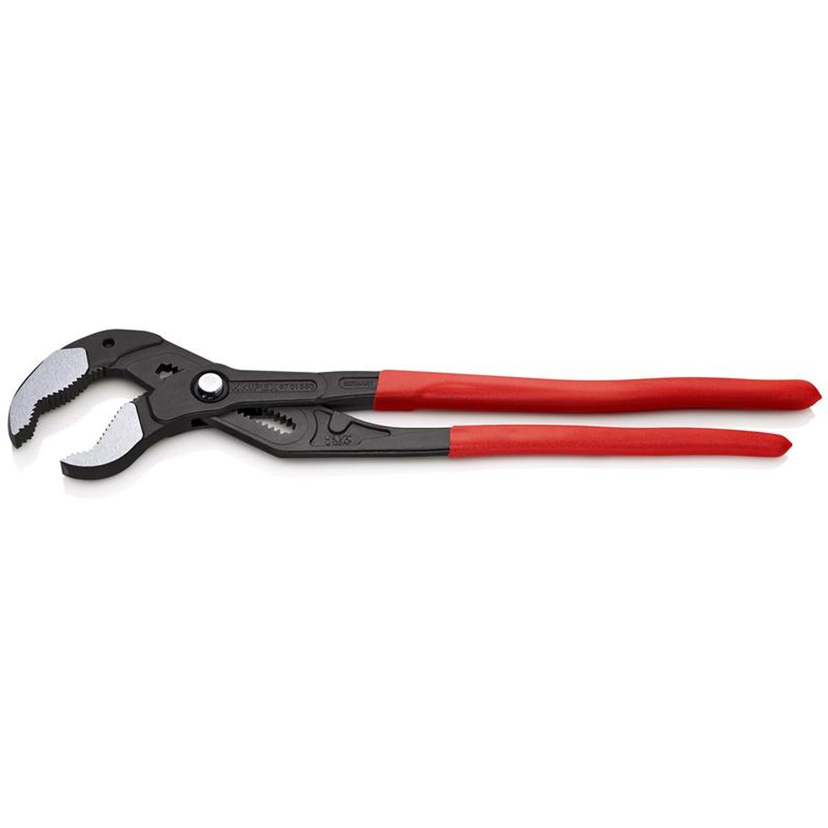 Knipex Cobra ® XXL Rør- og vandpumpetang grå atramenteret, betrukket med kunststof 560 mm