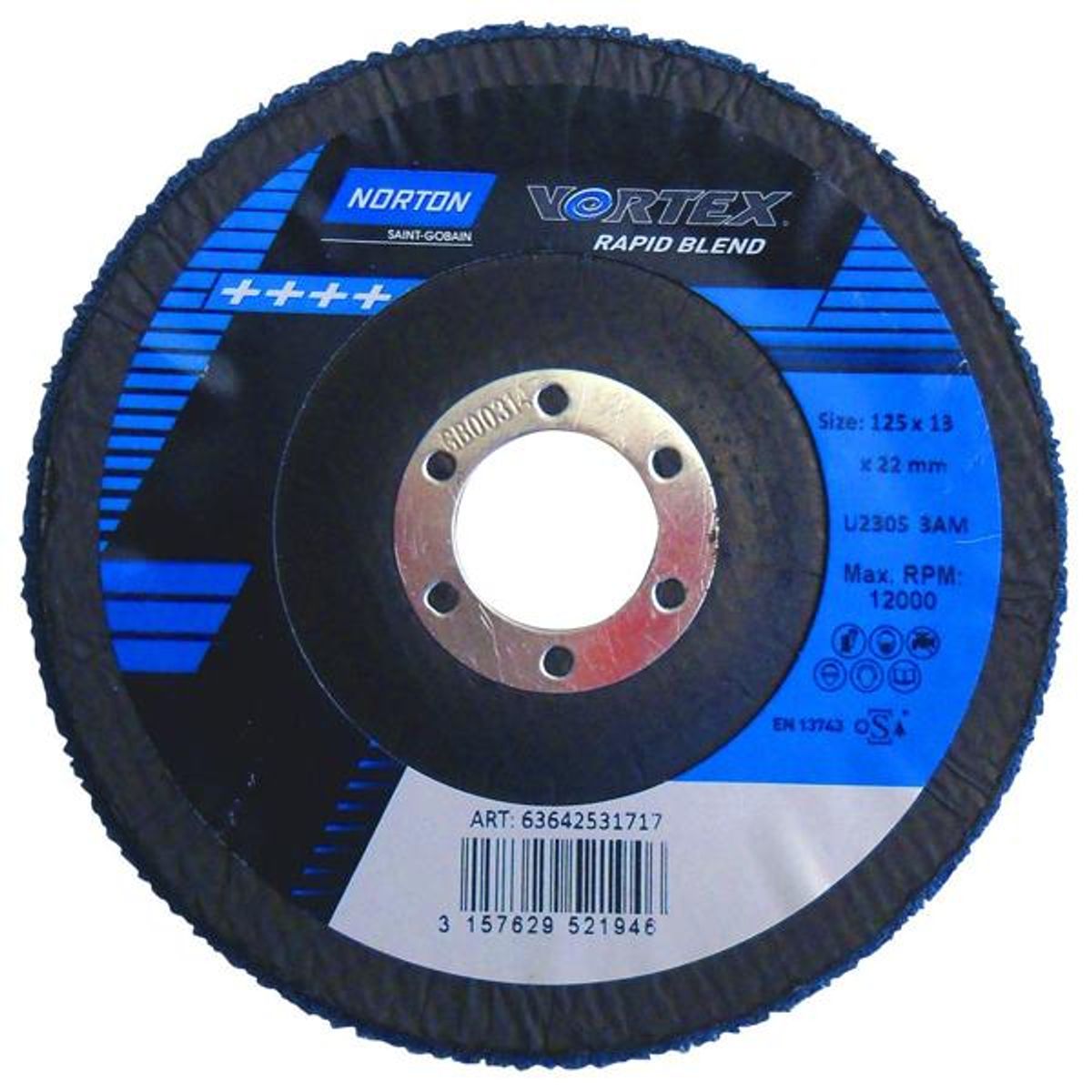 Norton Bear-Tex Rapid Finish VORTEX 115x13x22mm 3AM