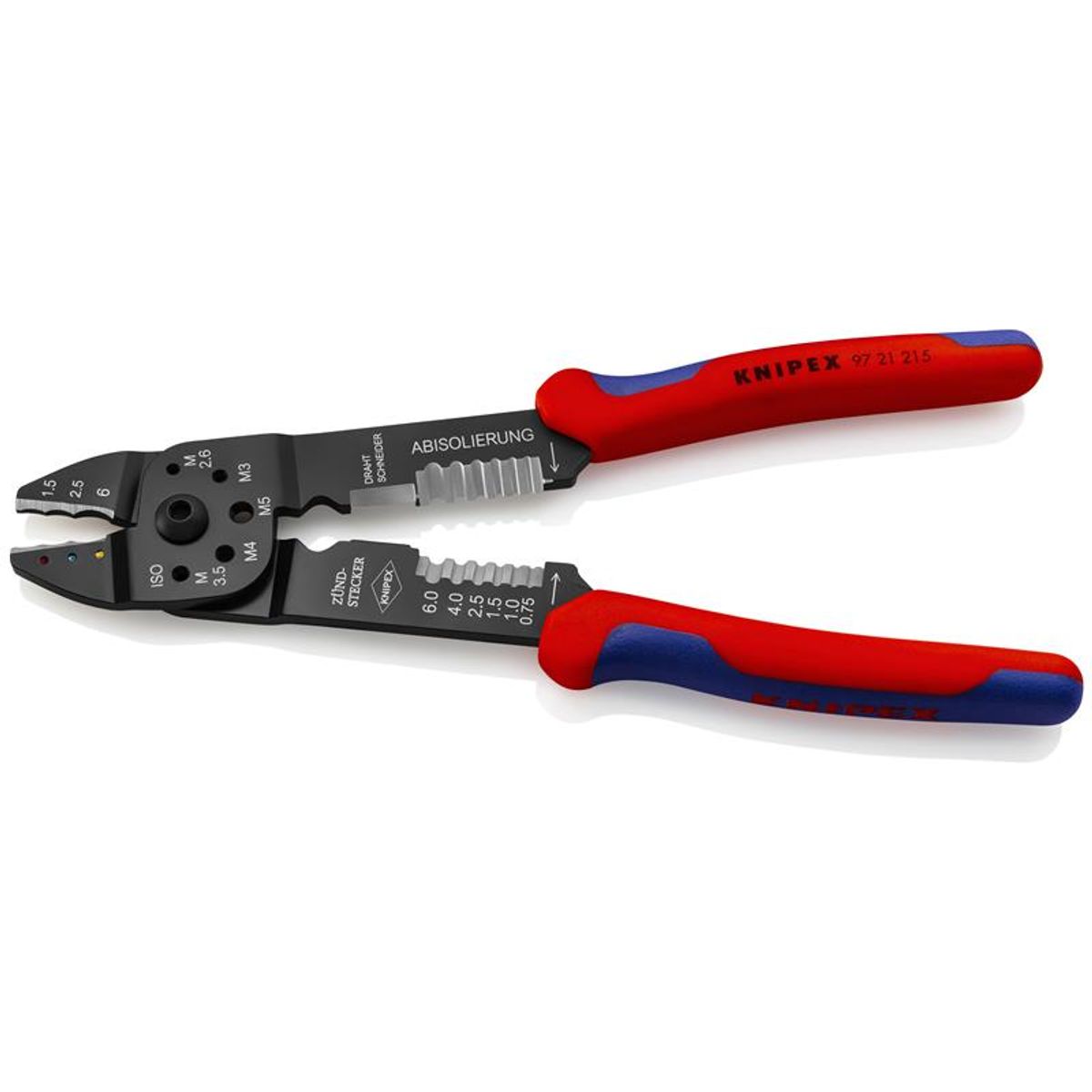 Knipex Crimptang sort lakeret, med flerkomponent-håndtag 230 mm