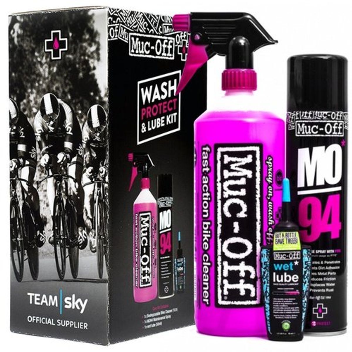 Muc-Off Wash Protect & Lube Kit