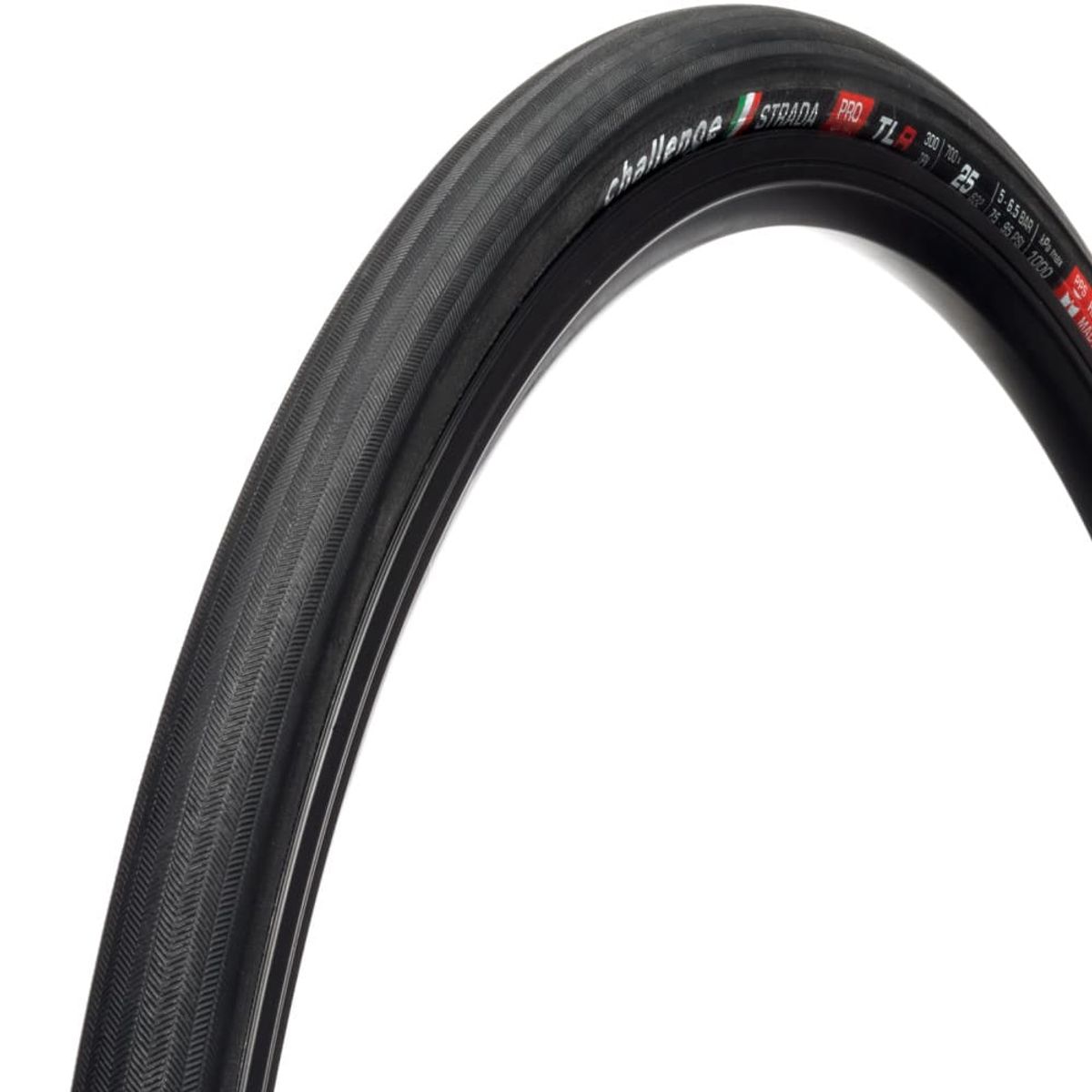 Challenge Strada Tubeless Ready Vulcanized Racerdæk 700x27c