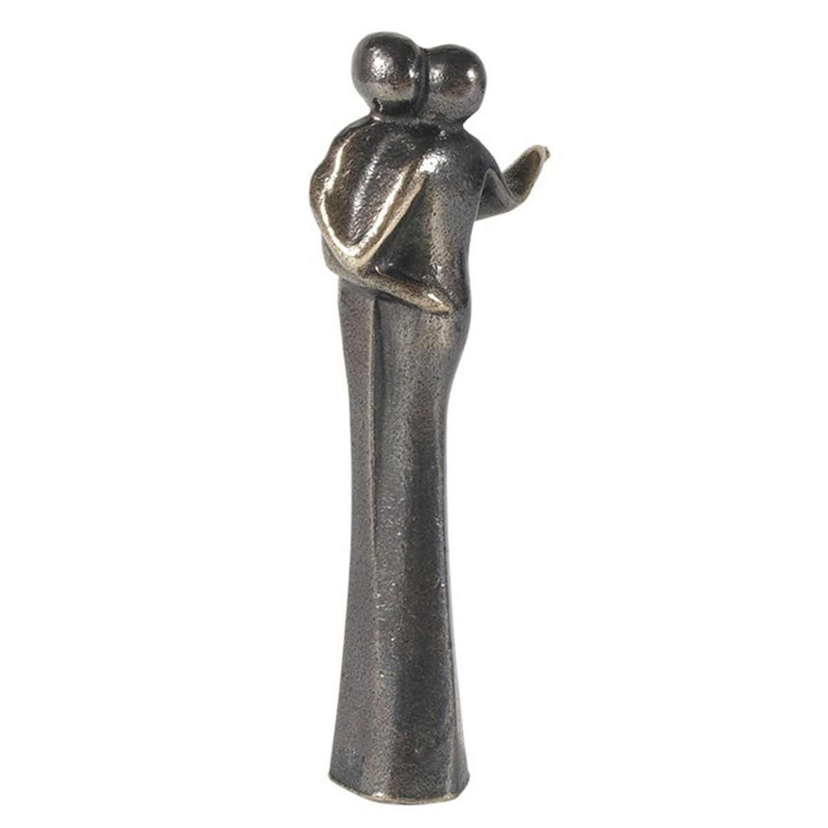 Bronzefigur Danseglæde, 13 cm. Gave til par 749,- kr. Hurtig levering, afsendes 0-1 hverdag.