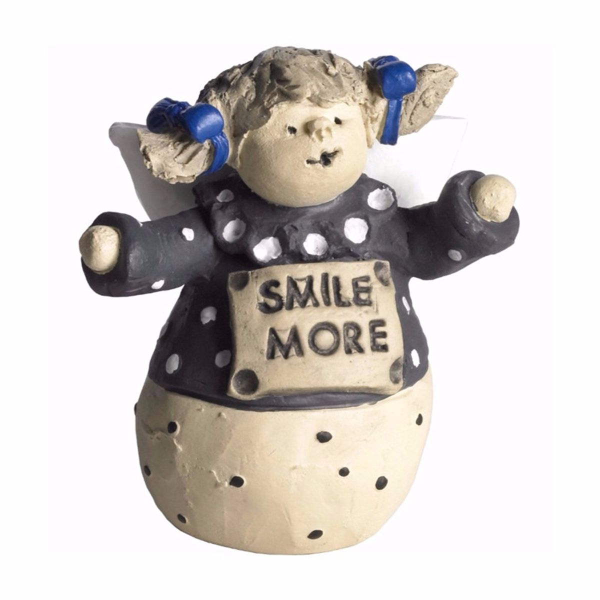 Engel figur - "Smile more" - 7 cm